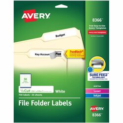 Avery Filing Label