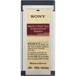 Sony Memory Stick Duo ExpressCard Adaptor
