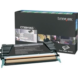 Lexmark Black High Yield Return Program Toner Cartridge