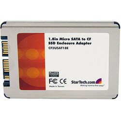 StarTech.com 1.8in Micro SATA to Compact Flash Solid State Drive Encl