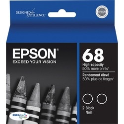 Epson High Capacity Dual-Pack Ink Cartridges