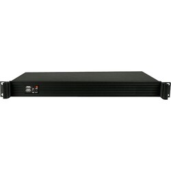 iStarUSA D Value D-118-ITX System Cabinet - Rack-mountable - Black