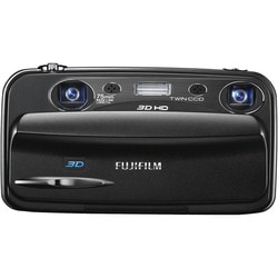 Fujifilm FinePix W3 10MP Black 3D Digital Camera