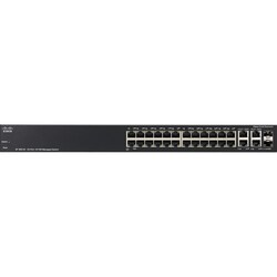 Cisco SF300-24P Ethernet Switch - 28 Port - 2 Slot