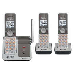 AT&T CL81301 Standard Phone - DECT - Silver, Black