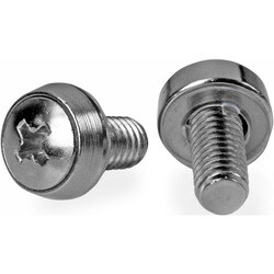 StarTech.com M6 Mounting Screws for Server Rack Cabinet (Pack of 50)