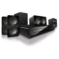Philips Immersive Sound HTS3531 5.1 Home Theater System - 300 W RMS -