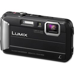 Panasonic Lumix DMC-TS25 16.1MP Black Digital Camera