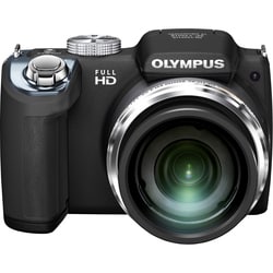 Olympus SP-720UZ iHS 14MP Black Digital Camera
