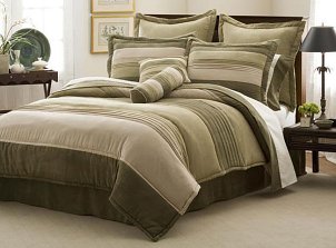 Sage green comforter set