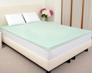 Memory foam mattress topper