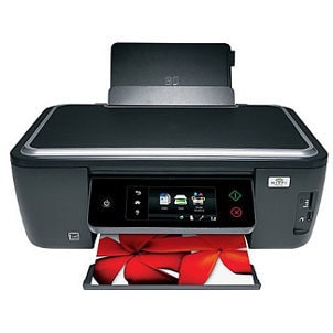 Inkjet printer producing a photo of a fish