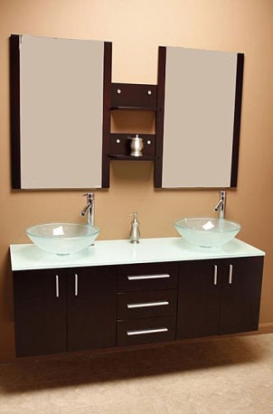 Decorating with a Contemporary Italian Bathroom Vanity Set Overstock ...