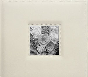 Wedding scrapbook albums are distinctive in their color and design