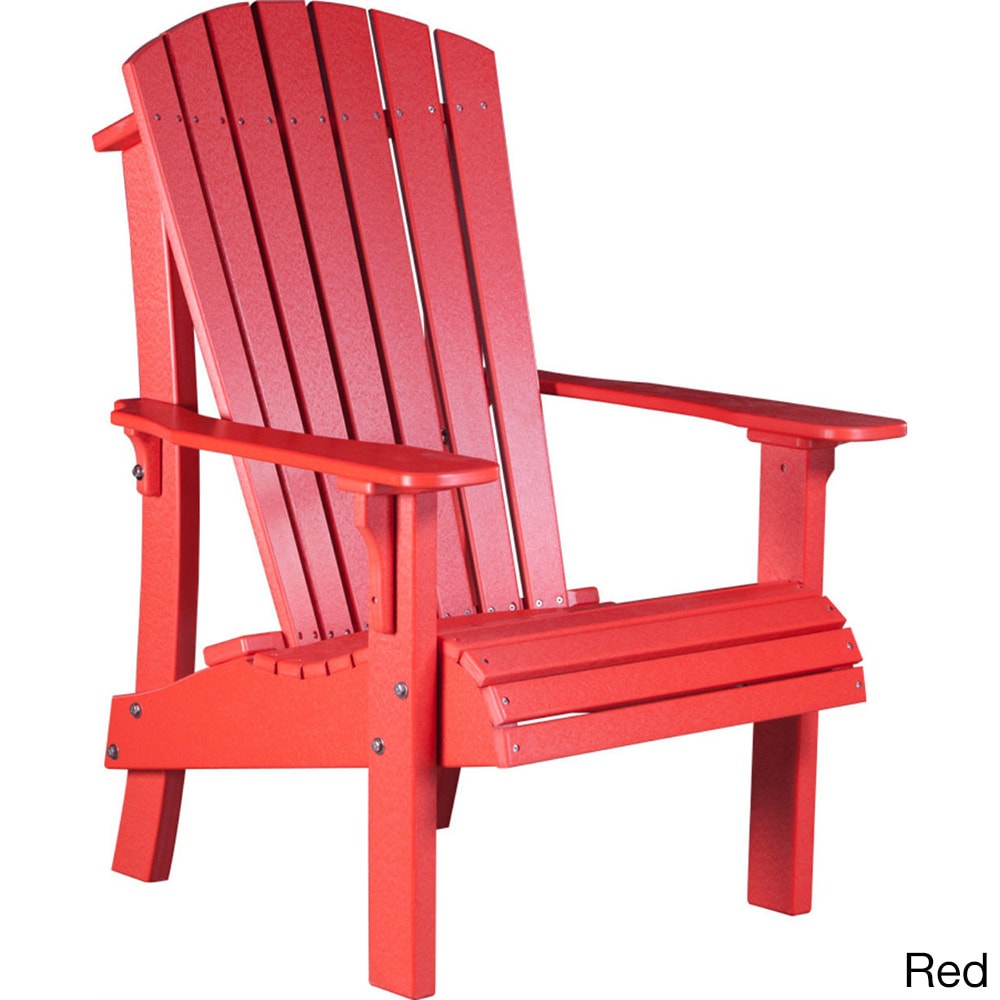 Deluxe Poly Comfort Height Adirondack Chair eBay