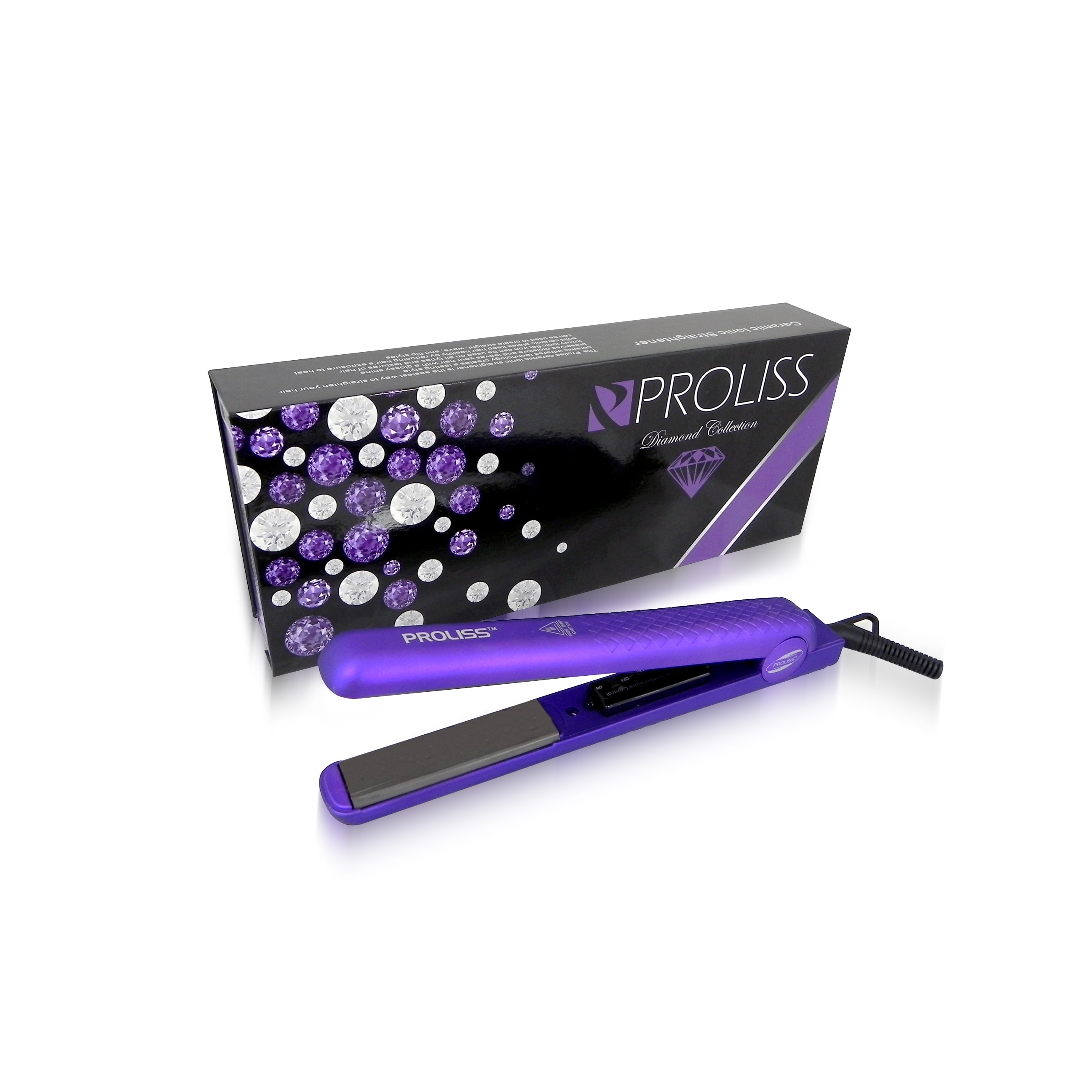 Proliss Diamond Collection Ceramic Ionic Straightener Purple Ebay Proliss Diamond Collection Ceramic Ionic Straightener Purple