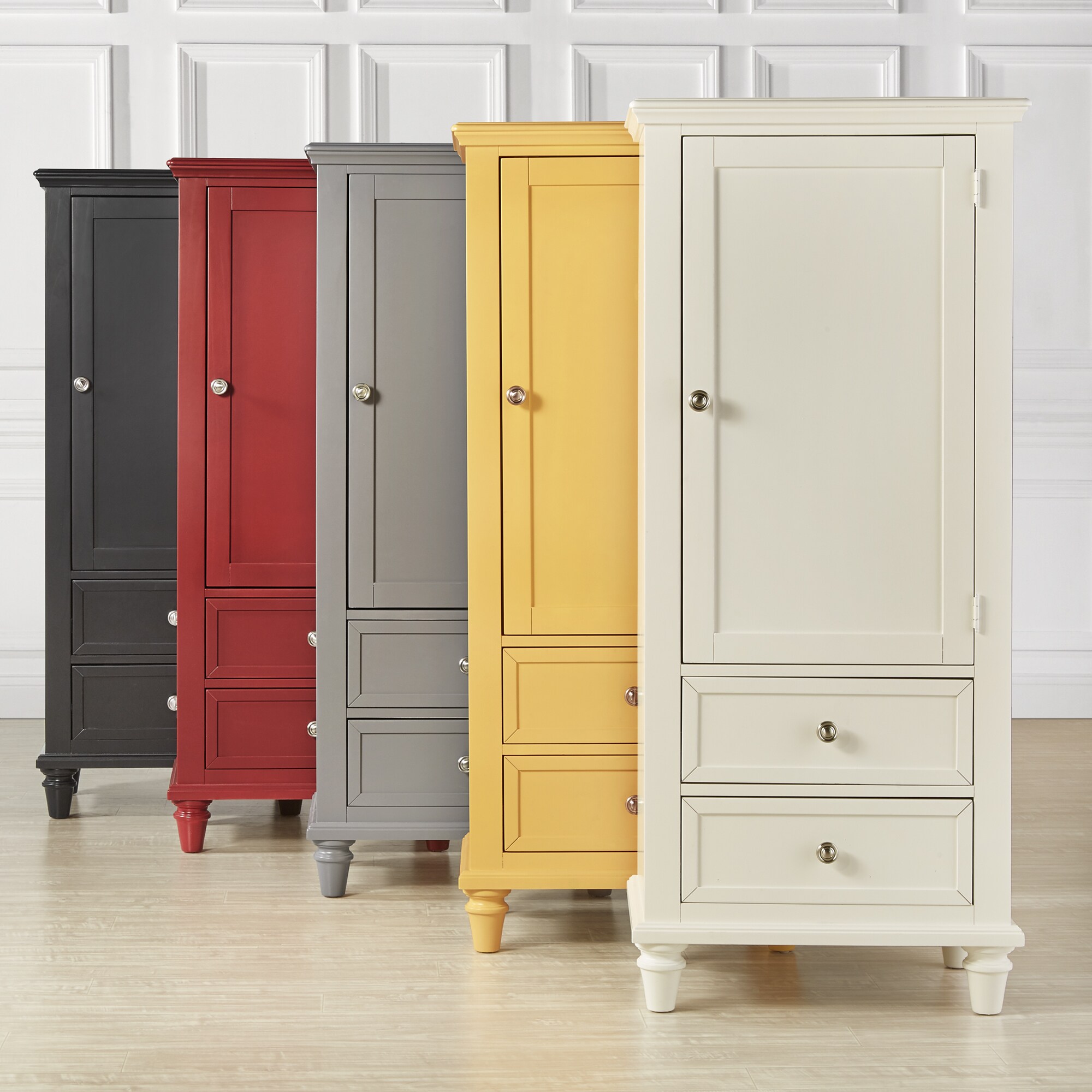Wooden Wardrobe Storage Armoire By Inspire Q wooden wardrobe storage armoire by inspire q