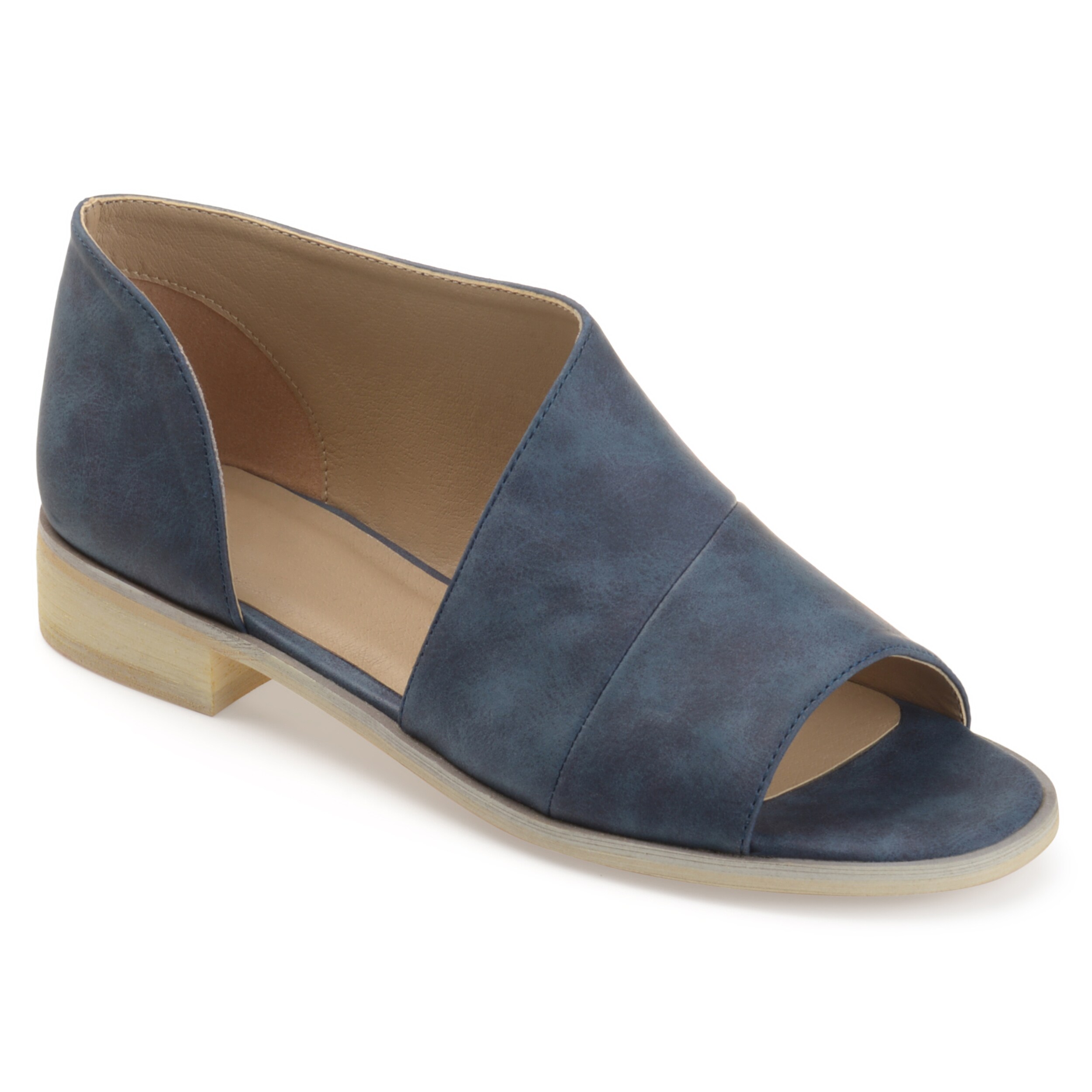 open toe flats under 300