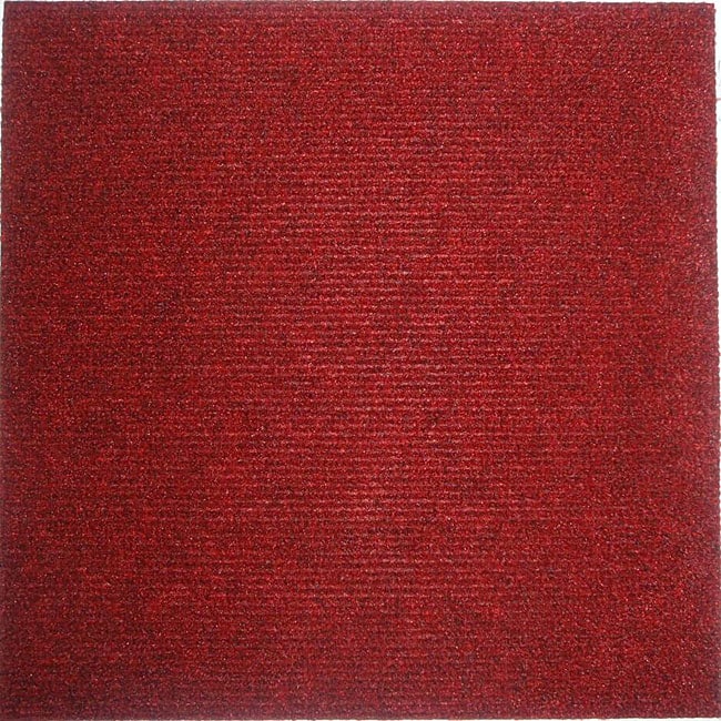 Do It Yourself Red Carpet Tiles (144 Square Feet)   Shopping