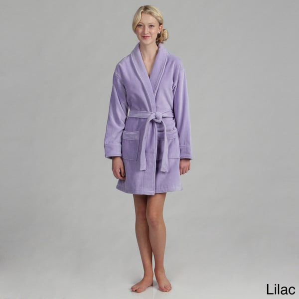 Authentic Hotel and Spa Turkish Cotton Unisex Waffle Weave Bath Robe