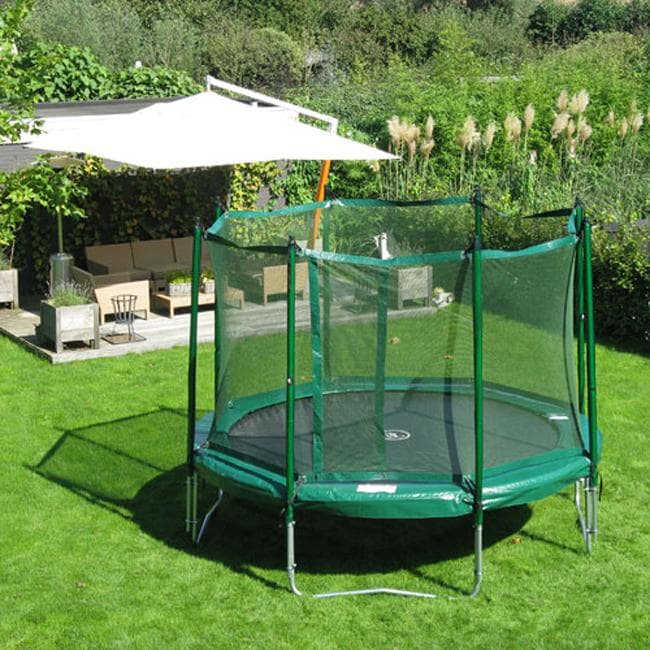 KidWise Jumpfree 14 foot Trampoline with Safety Enclosure  