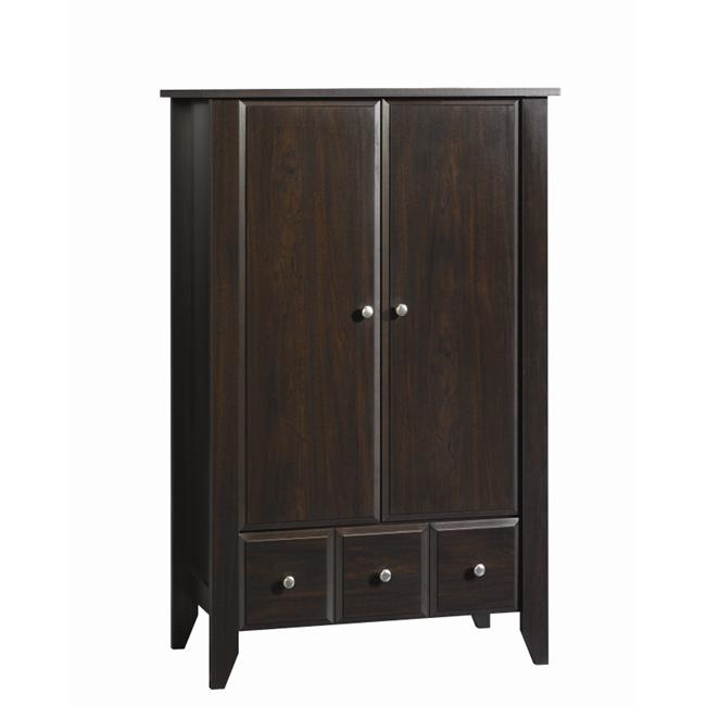 Shoal Creek Ready to Assemble Jamocha Armoire   Shopping