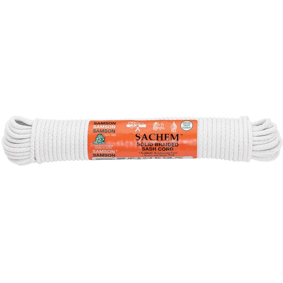 Samson Rope 3/8 Inch Cotton Sash Cord (2 Pack)