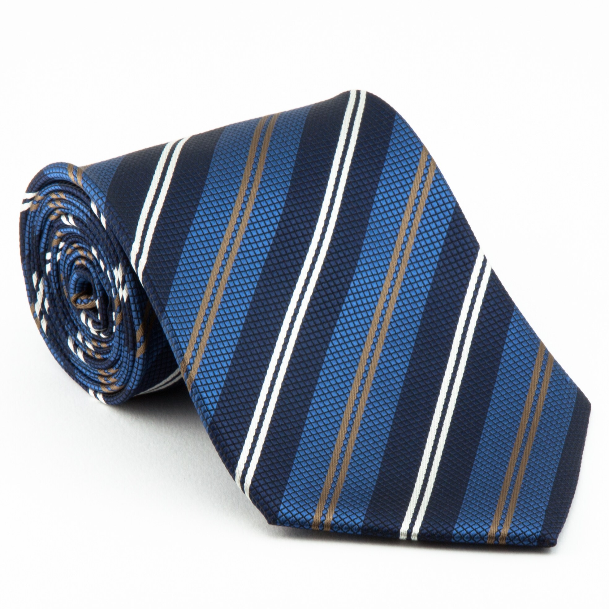 Platinum Ties Men's 'Blue Power' Tie Necktie - Overstock™ Shopping ...