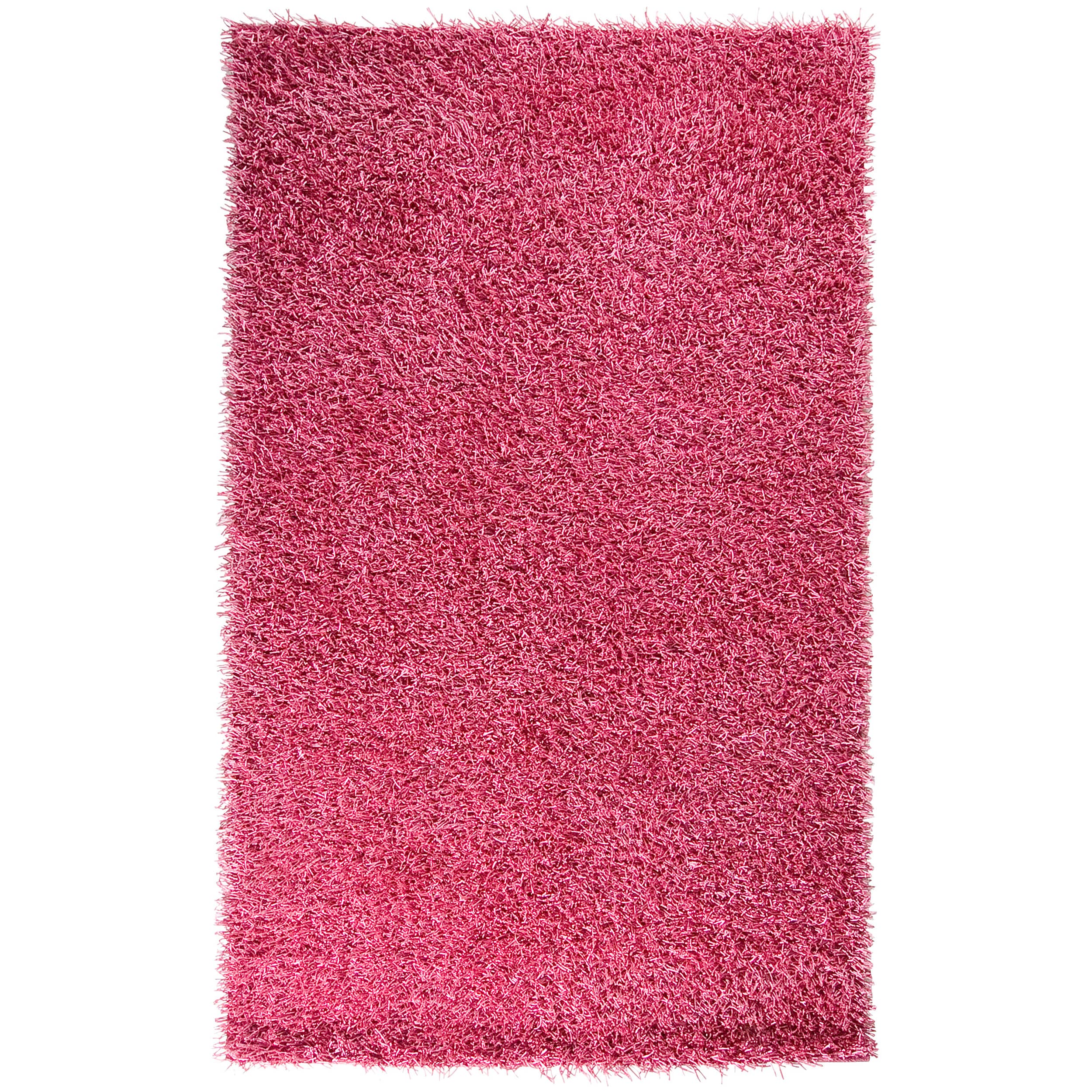 Hand woven Pink Salado Soft Shag (26 x 42)  ™ Shopping