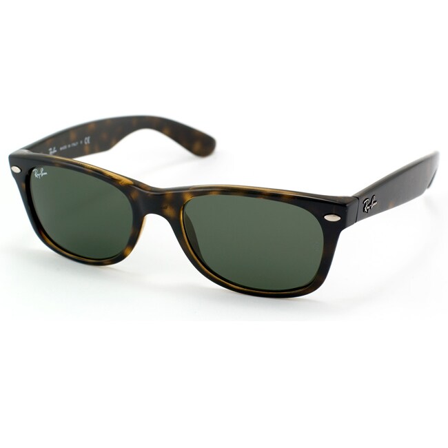 Ray-Ban 'RB2132 New Wayfarer' 902L Havana Sunglasses - Overstock ...