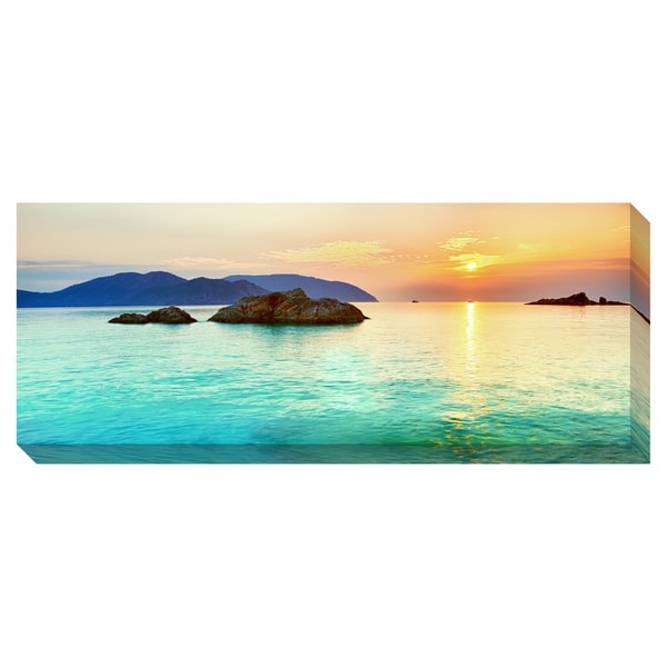 Tropical River Oversized Gallery Wrapped Canvas