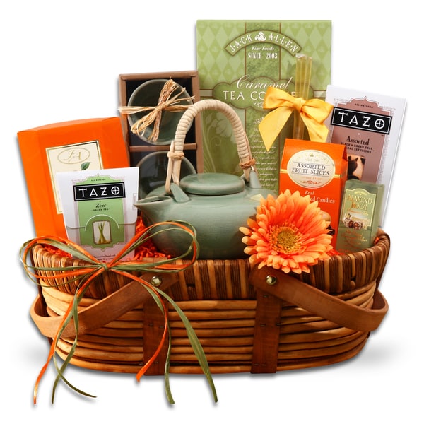 Alder Creek A Time for Tazo Tea Gift Basket   Shopping