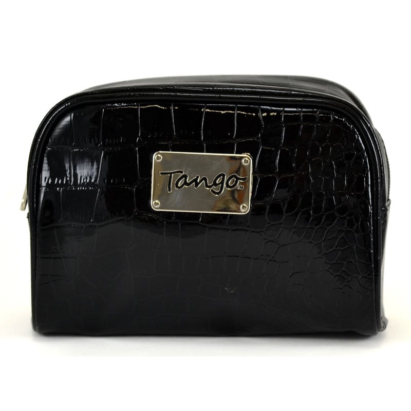 Tango Black Crocodile Scoop Travel Pouch Today $19.99