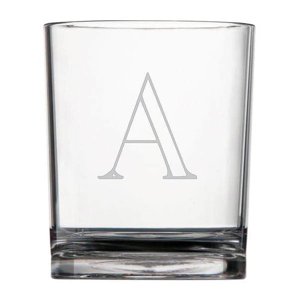 Personalized Acrylic Double Rocks Glasses (Set of 4)  