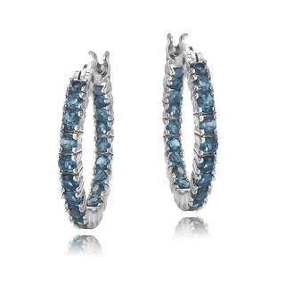Opal Gemstone Earrings - Overstock Shopping - The Best Prices Online