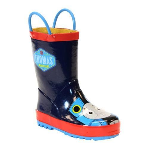 Boys Western Chief Thomas Blue Engine Rain Boot Navy