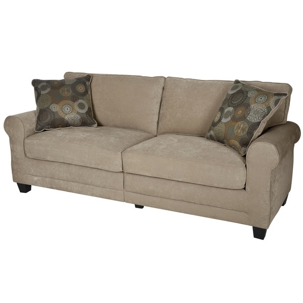 Serta at Home Sofa2Go Martinique Collection Navarre Beige Sofa