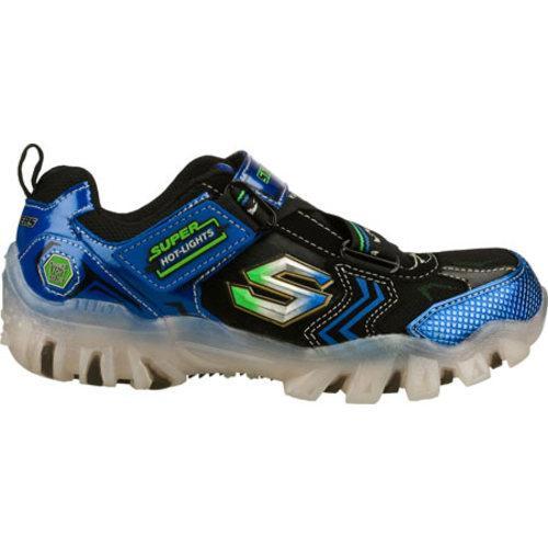 Boys Skechers Magic Lites Street Lightz Spektra Blue/Black