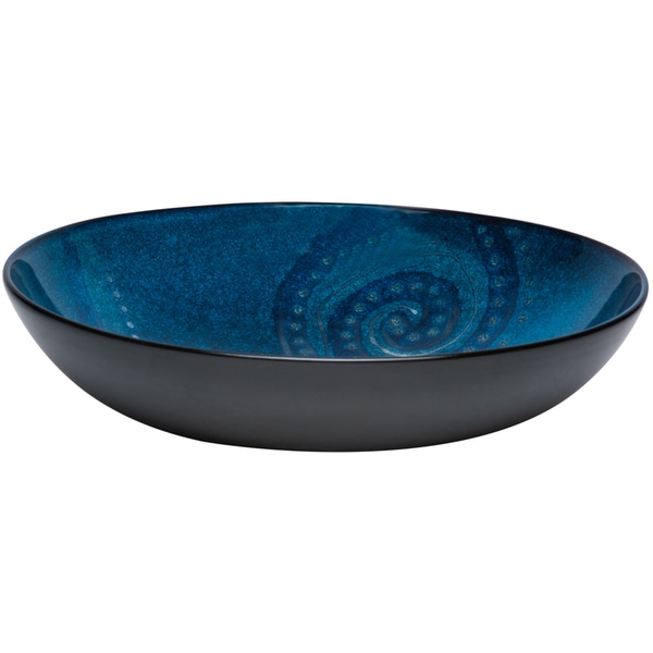 Red Vanilla Organic Brown Serving Bowl