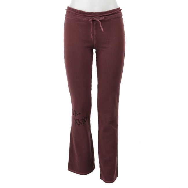 Da Nang Women's Embroidered Sweat Pants - Overstock Shopping - Top ...