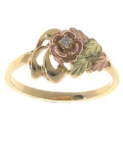 Black Hills Gold Diamond Rose Ring Today $199.99 4.5 (48 reviews)